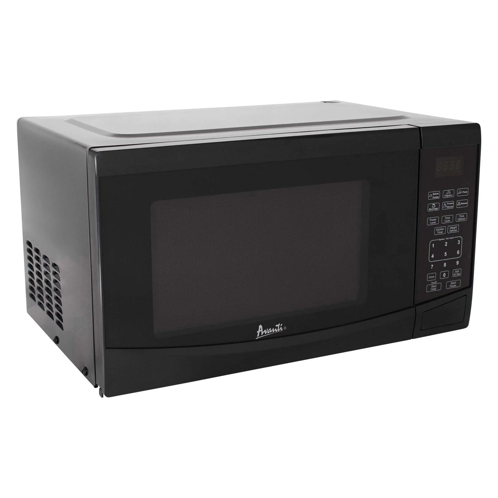 MT09V3S Avanti Countertop Microwave Oven, 0.9 cu. ft. - Stainless Steel