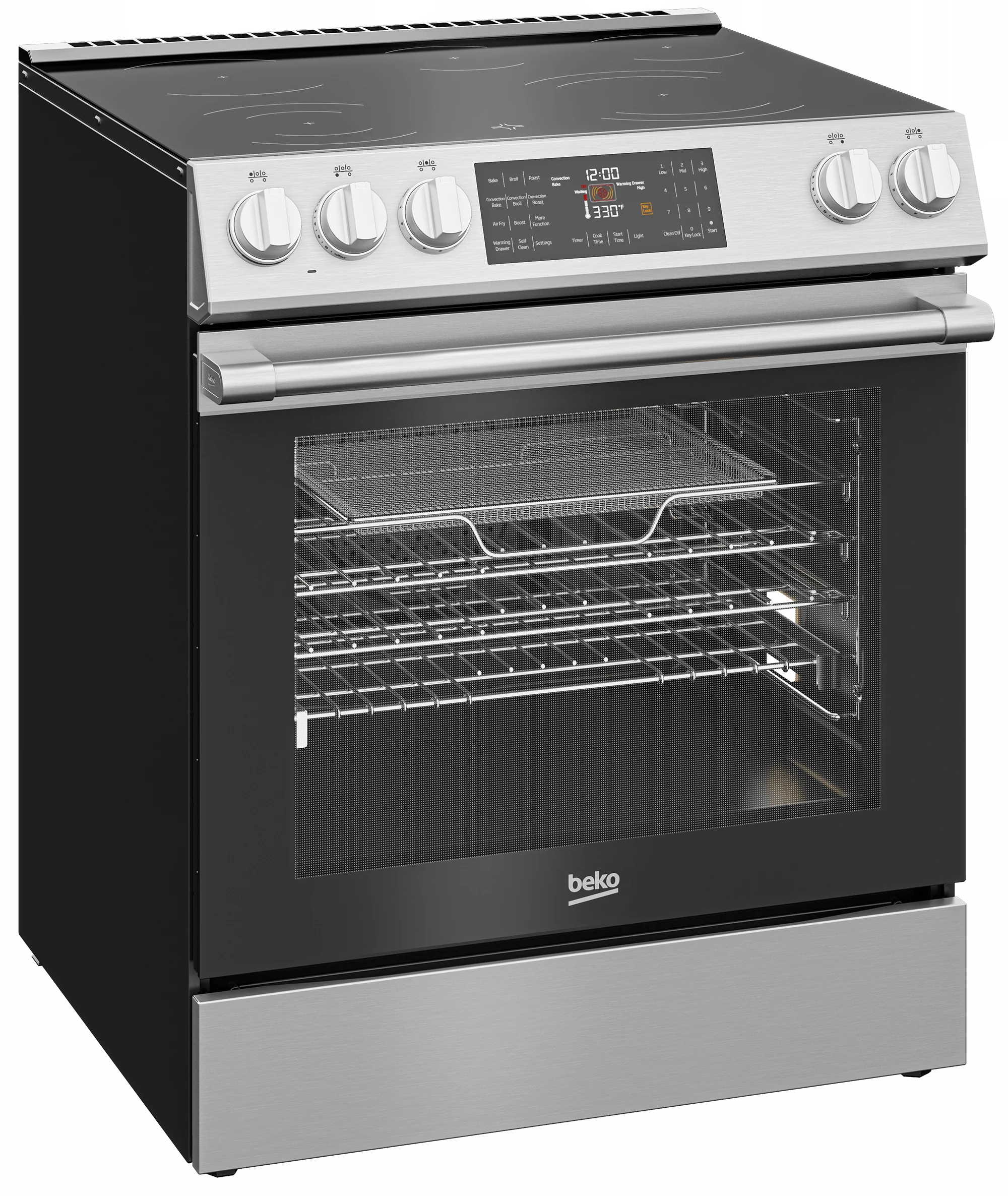 Beko SLER30524SS 30" Slide-InRange - Image 2