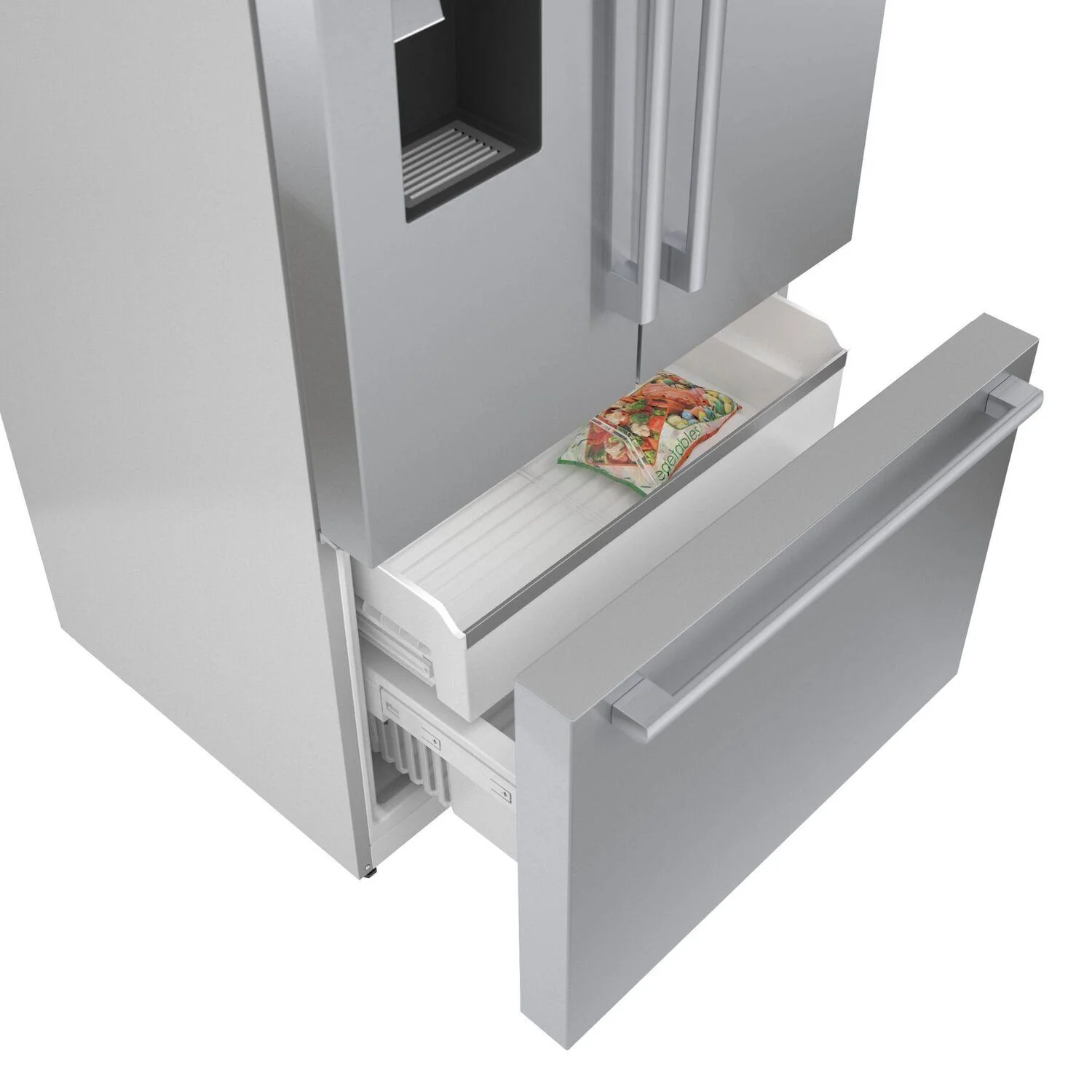 Bosch B36CD50SNS 500 Series French Door Bottom Mount Refrigerator 36" Stainless steel (with anti-fingerprint), Total No Frost - Image 10