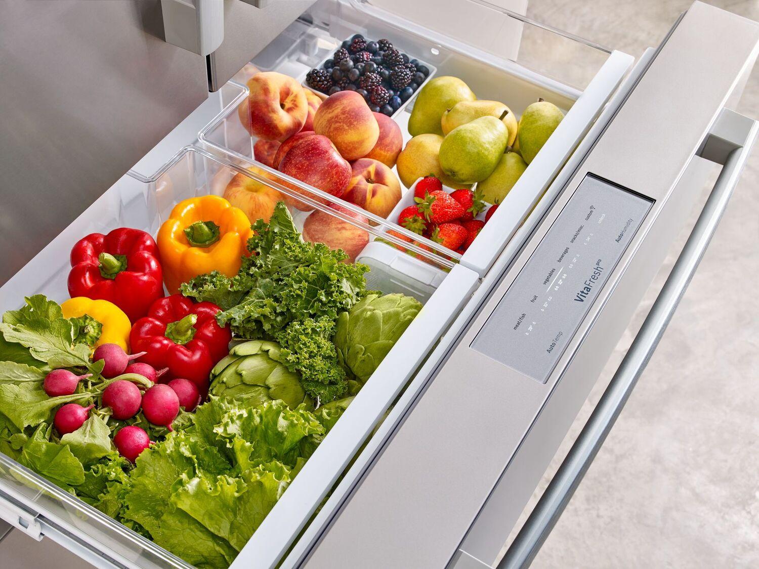 Bosch B36CL80SNS 800 Series, French Door Bottom freezer, multi door, 36'', Brushed steel (with anti-fingerprint) - Image 10