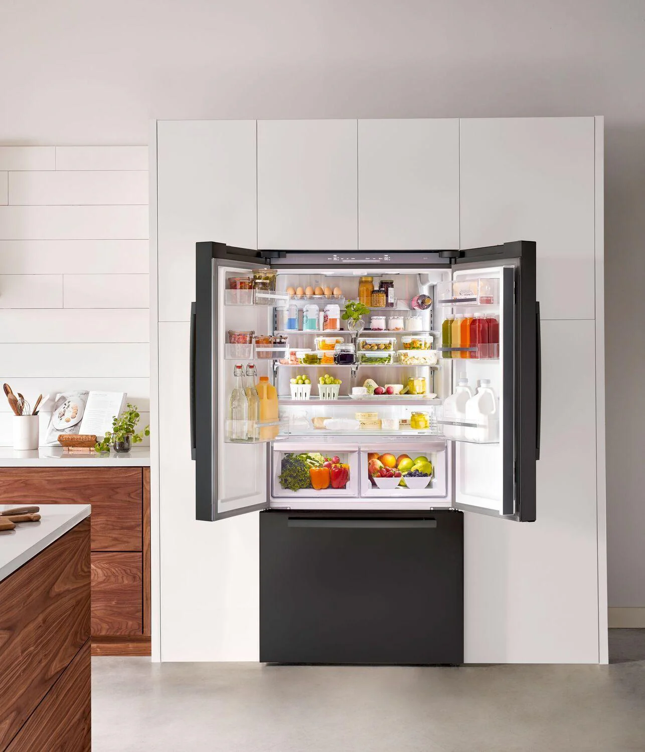 Bosch B36CT80SNB 800 Series, French Door Bottom freezer, multi door, 36'', Black inox-antifingerprint - Image 6
