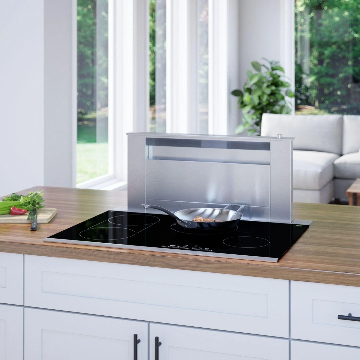 Bosch NET8069SUC 800 Series Electric Cooktop 30" Black, surface mount with frame - Image 7