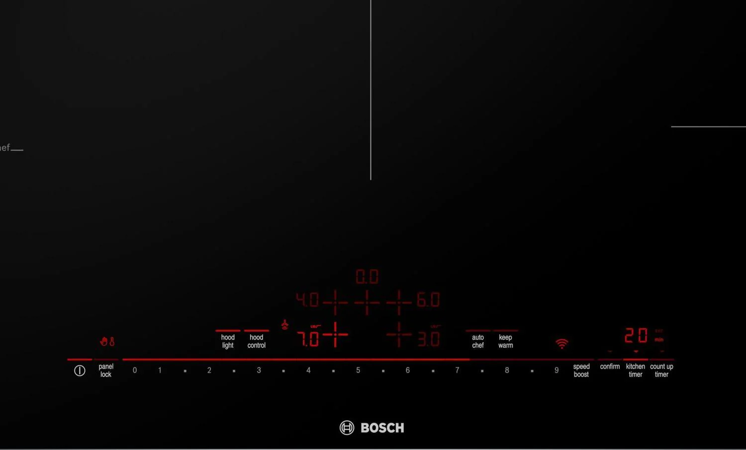 Bosch NIT8660UC 800 Series Induction Cooktop 36" Black, Without Frame - Image 4