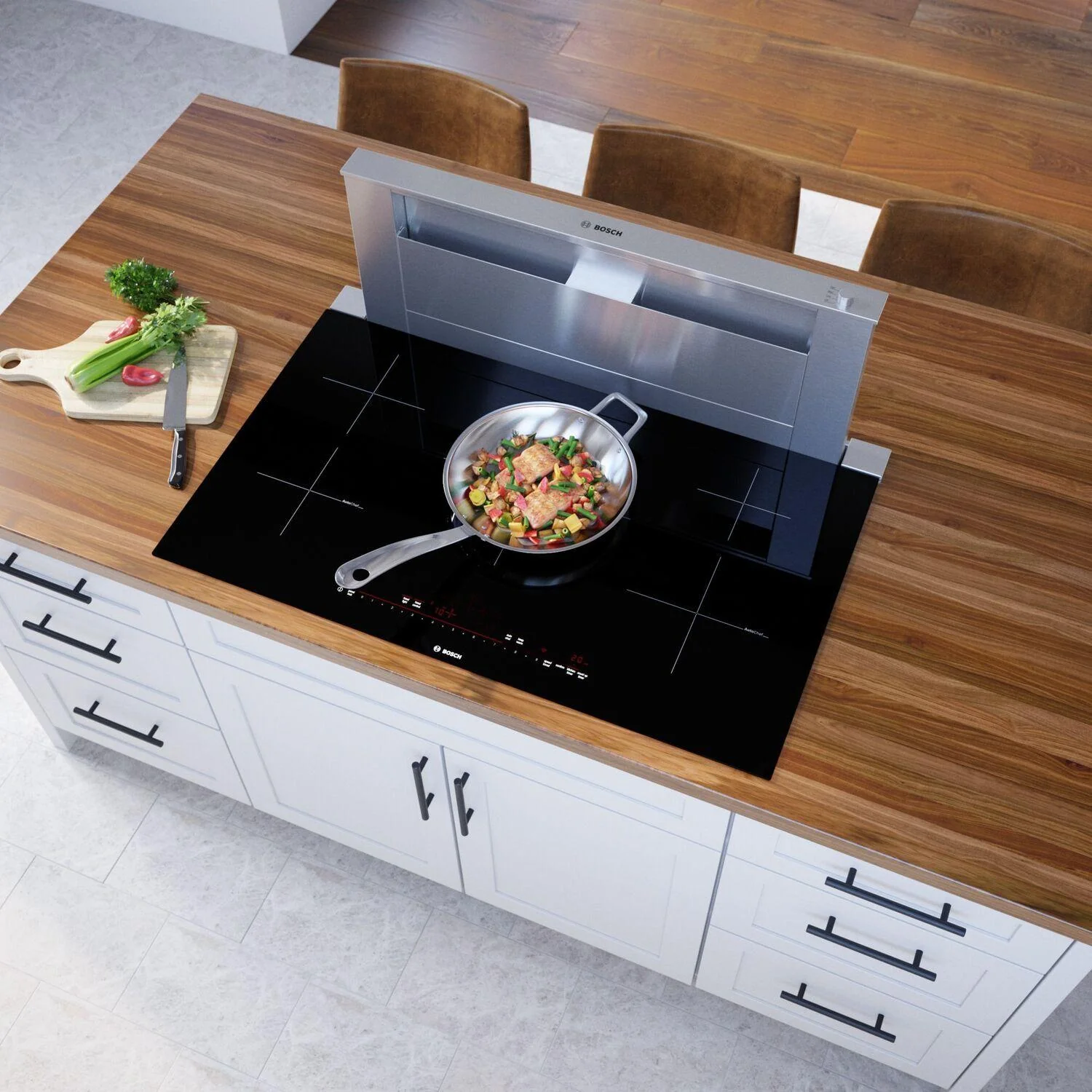 Bosch NIT8660UC 800 Series Induction Cooktop 36" Black, Without Frame - Image 8