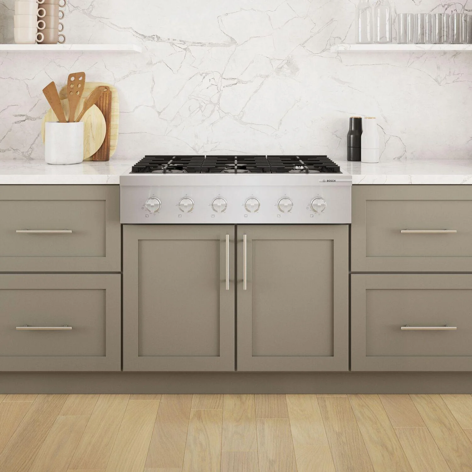 Bosch RGM8658UC 800 Series, Professional Rangetop, 36 ", Stainless steel - Image 13