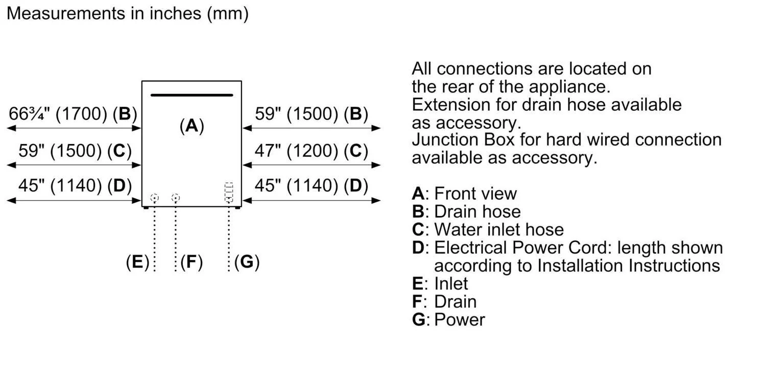 300 Series Dishwasher 24" stainless steel - Image 19