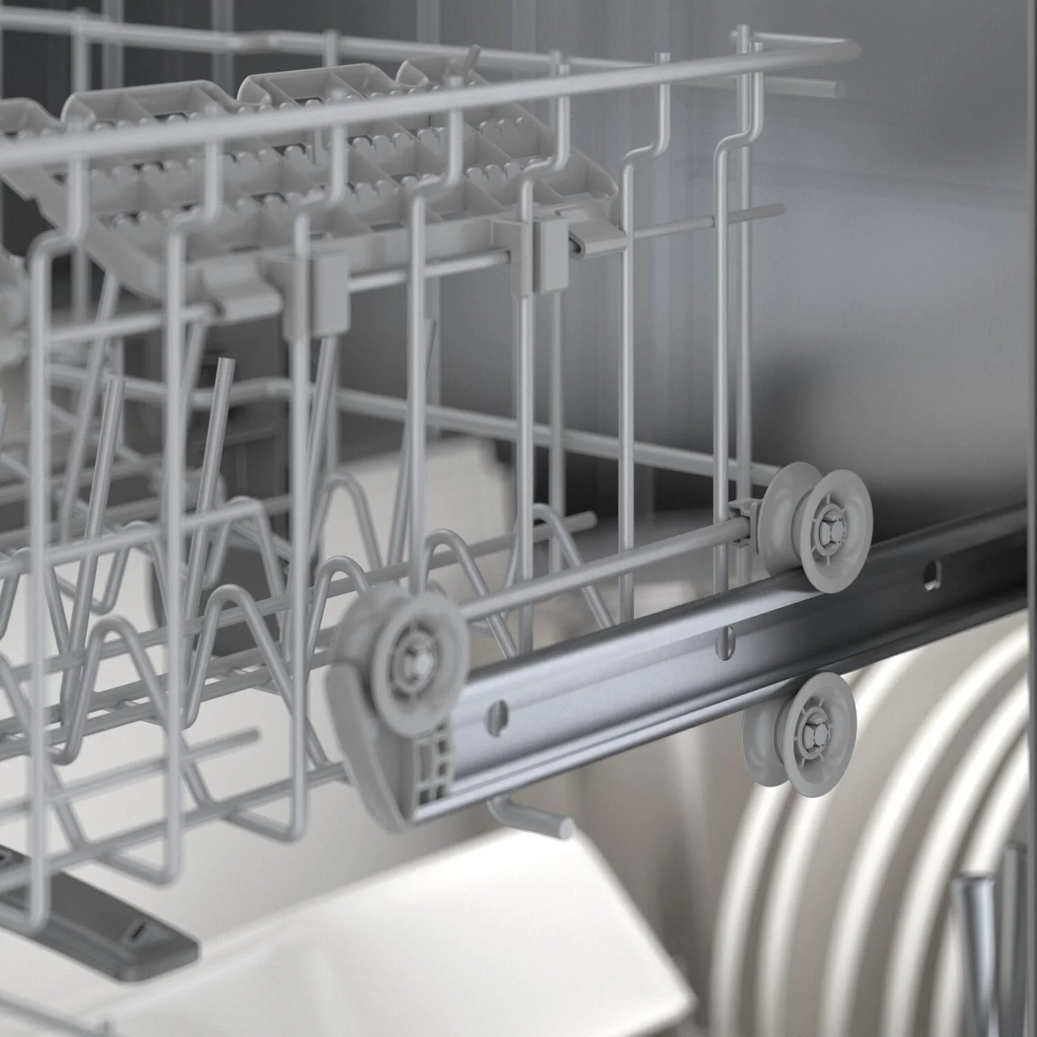 Bosch SHE4AEM2N 100 Plus Dishwasher 24" White - Image 10