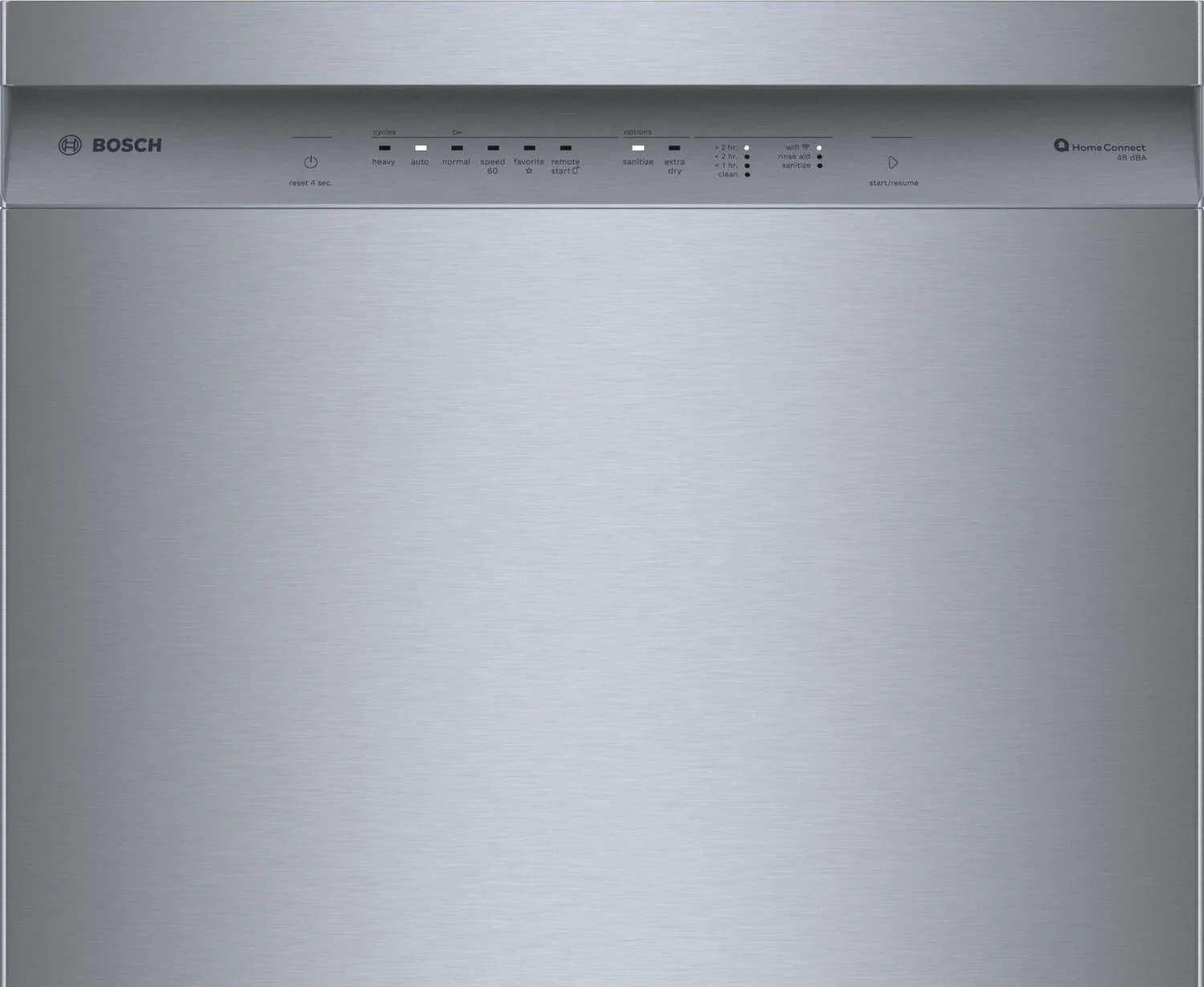 Bosch SHE4AEM5N 100 Plus Dishwasher 24" Stainless Steel Anti-fingerprint - Image 2