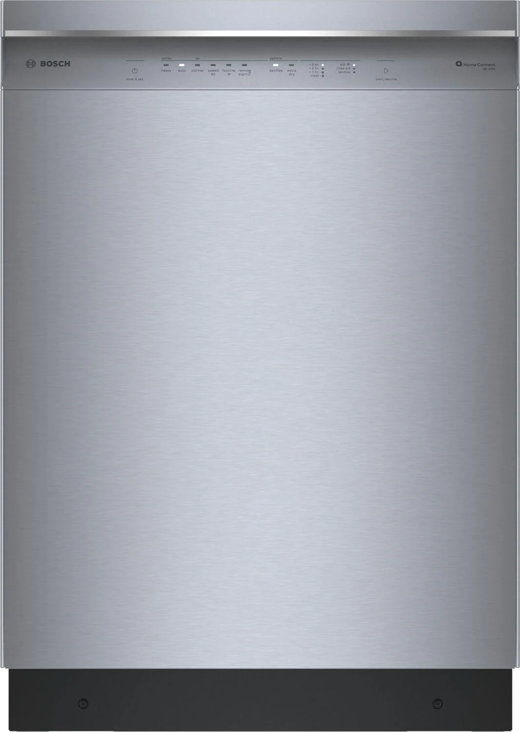 Bosch SHE53C85N 300 Series, built-under dishwasher, 24'', Brushed steel anti-fingerprint