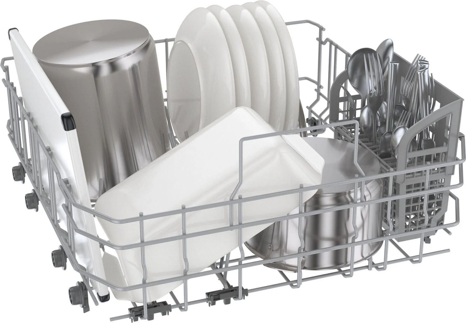 Bosch SHE53C85N 300 Series, built-under dishwasher, 24'', Brushed steel anti-fingerprint - Image 12