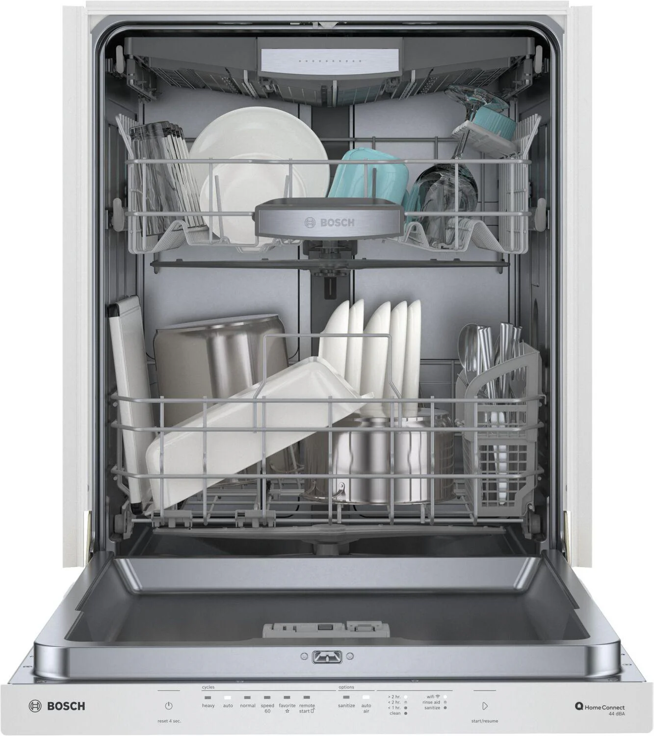 Bosch SHP65CM2N 500 Series, built-under dishwasher, 24'', White - Image 4