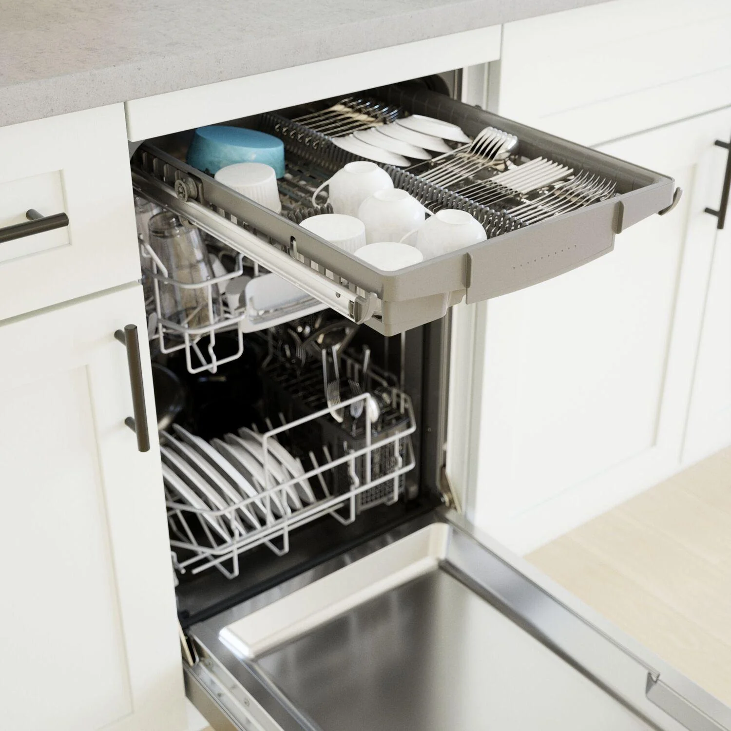 300 Series Dishwasher 17 3/4" Stainless steel SPE53B55UC - Image 2