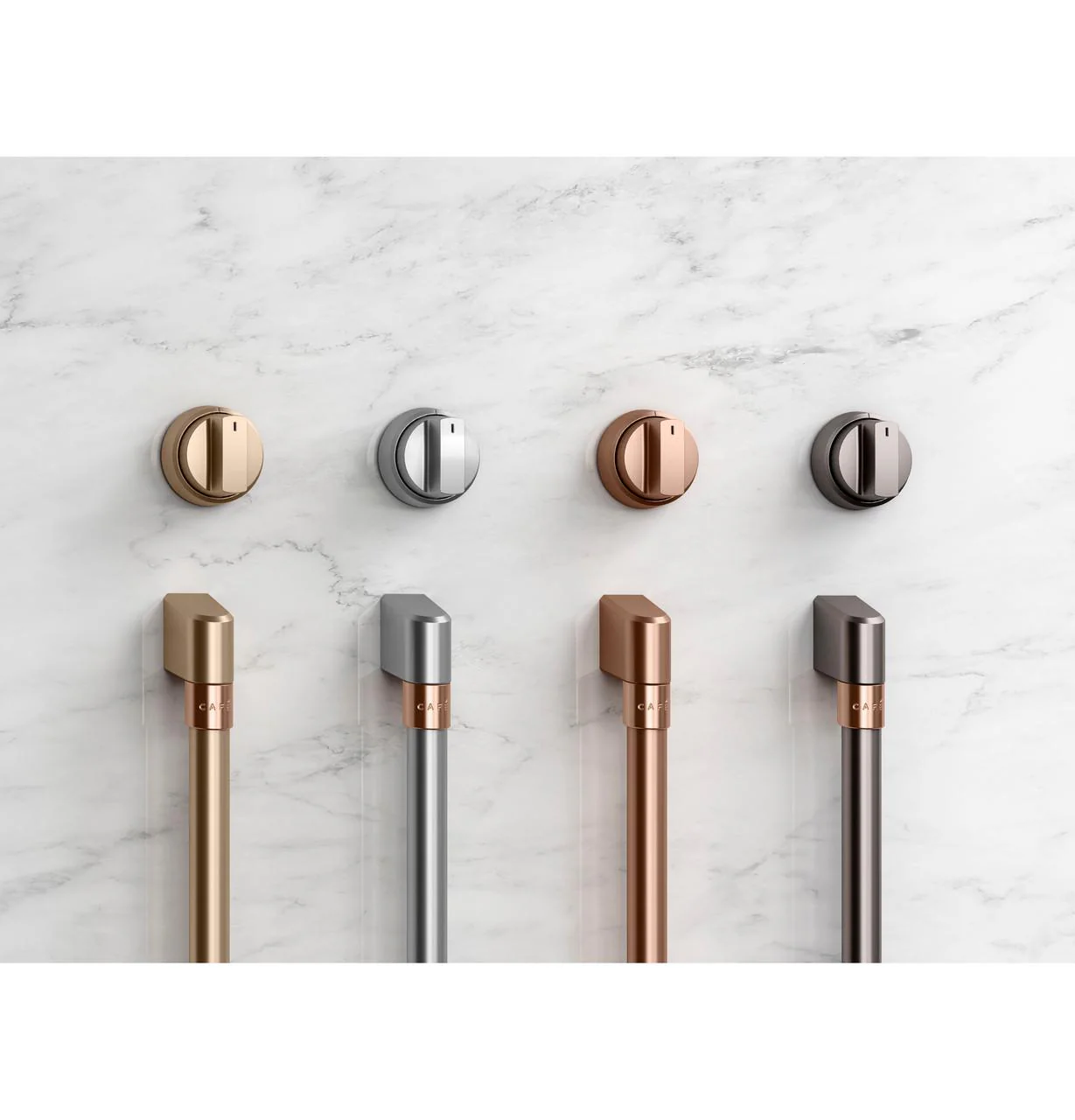 Cafe CXCE1HKPMCU CAF(EBACK)™ 5 Electric Cooktop Knobs - Brushed Copper - Image 4