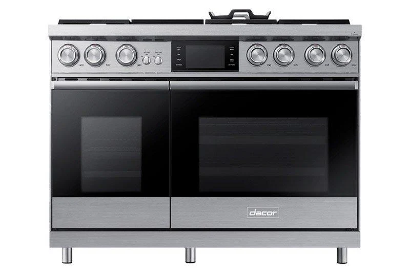 Dacor DOP48M96DHM 48" Pro Dual-Fuel Steam Range, Graphite Stainless Steel, Natural Gas/High Altitude - Image 2