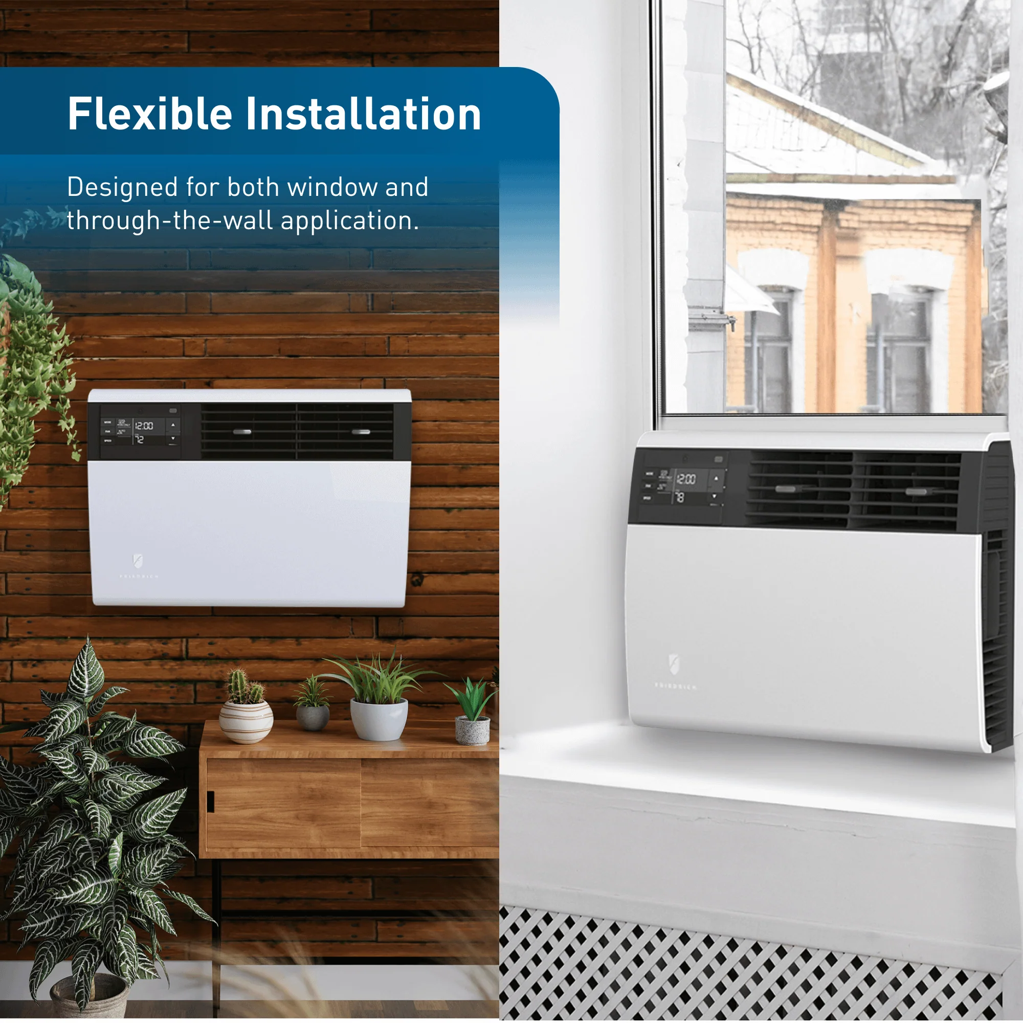 KCVL28B30A Friedrich K hl Inverter 28,000 BTU 230V Smart Window/Wall Air Conditioner - Cool only - Image 8