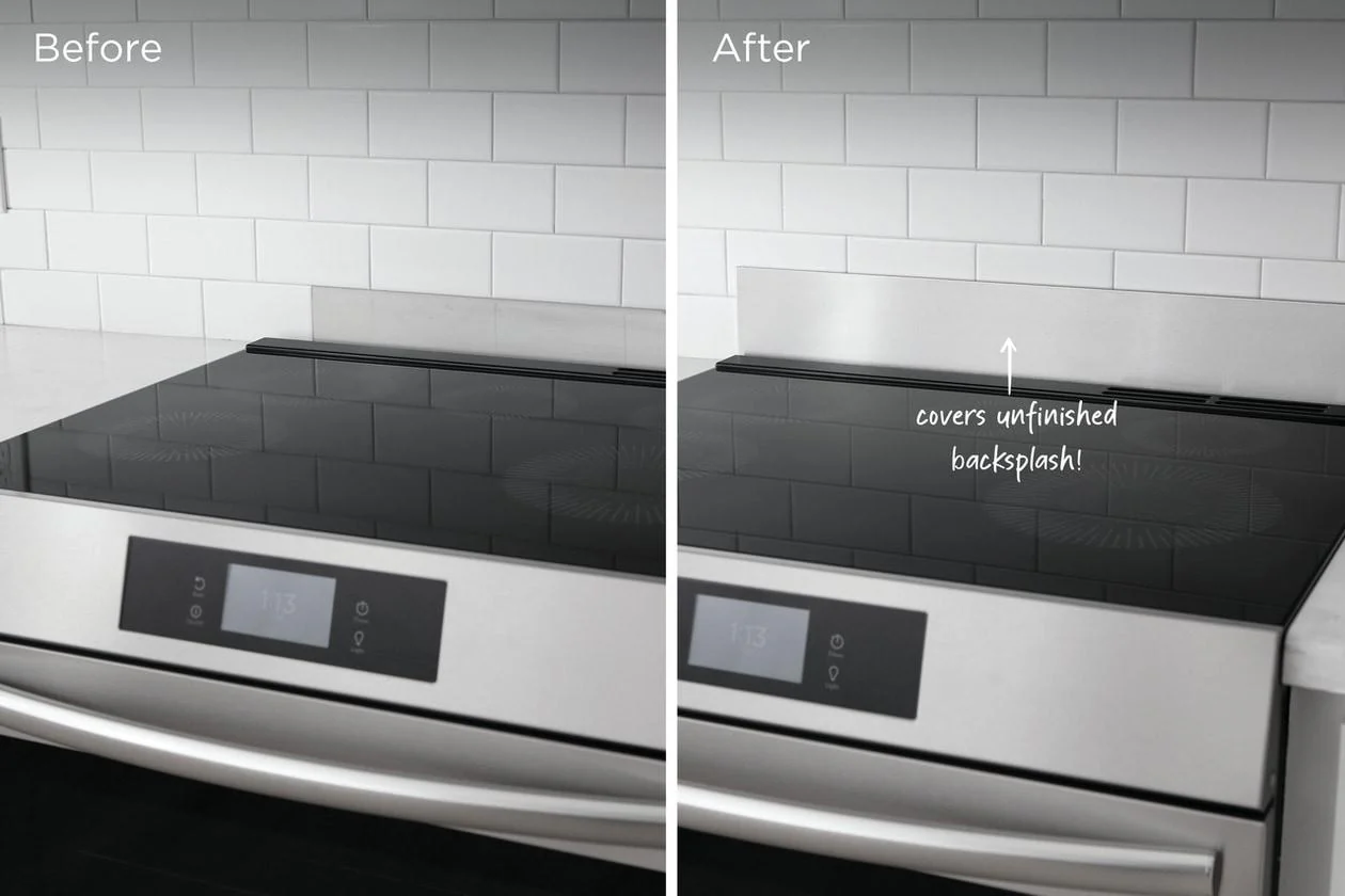 Frigidaire 11NBBKGDSS Front Control Range Stainless Steel Universal Backguard - Image 2