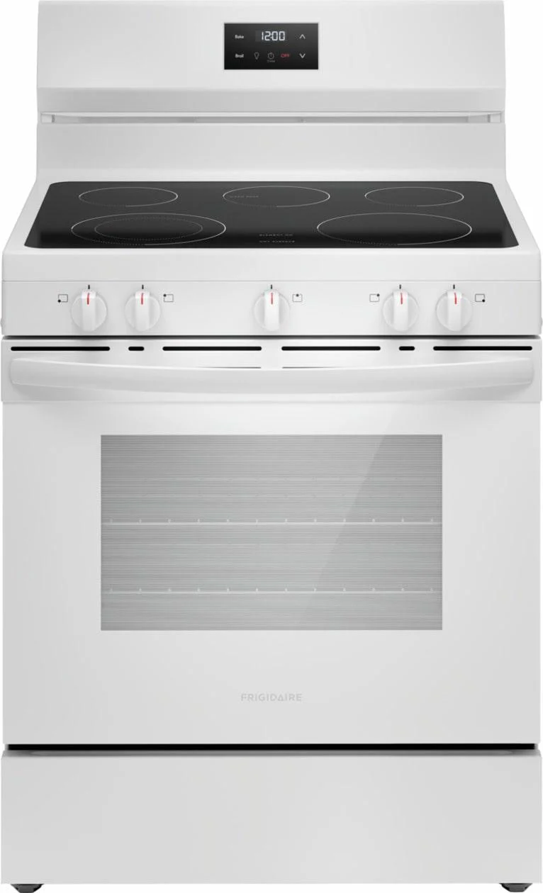 Frigidaire FCRE3052BW 30" Electric Range