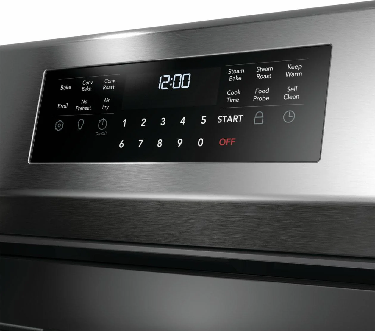 Frigidaire GCRG3060BF 30" Rear Control Gas Range with Total Convection - Image 6