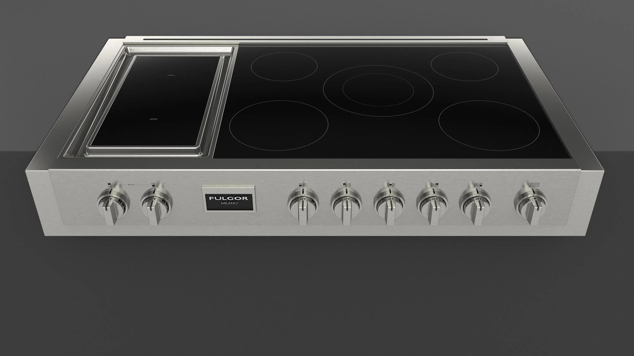 SOFIA 48" PRO INDUCTION RANGETOP WITH GRIDDLE - Image 2