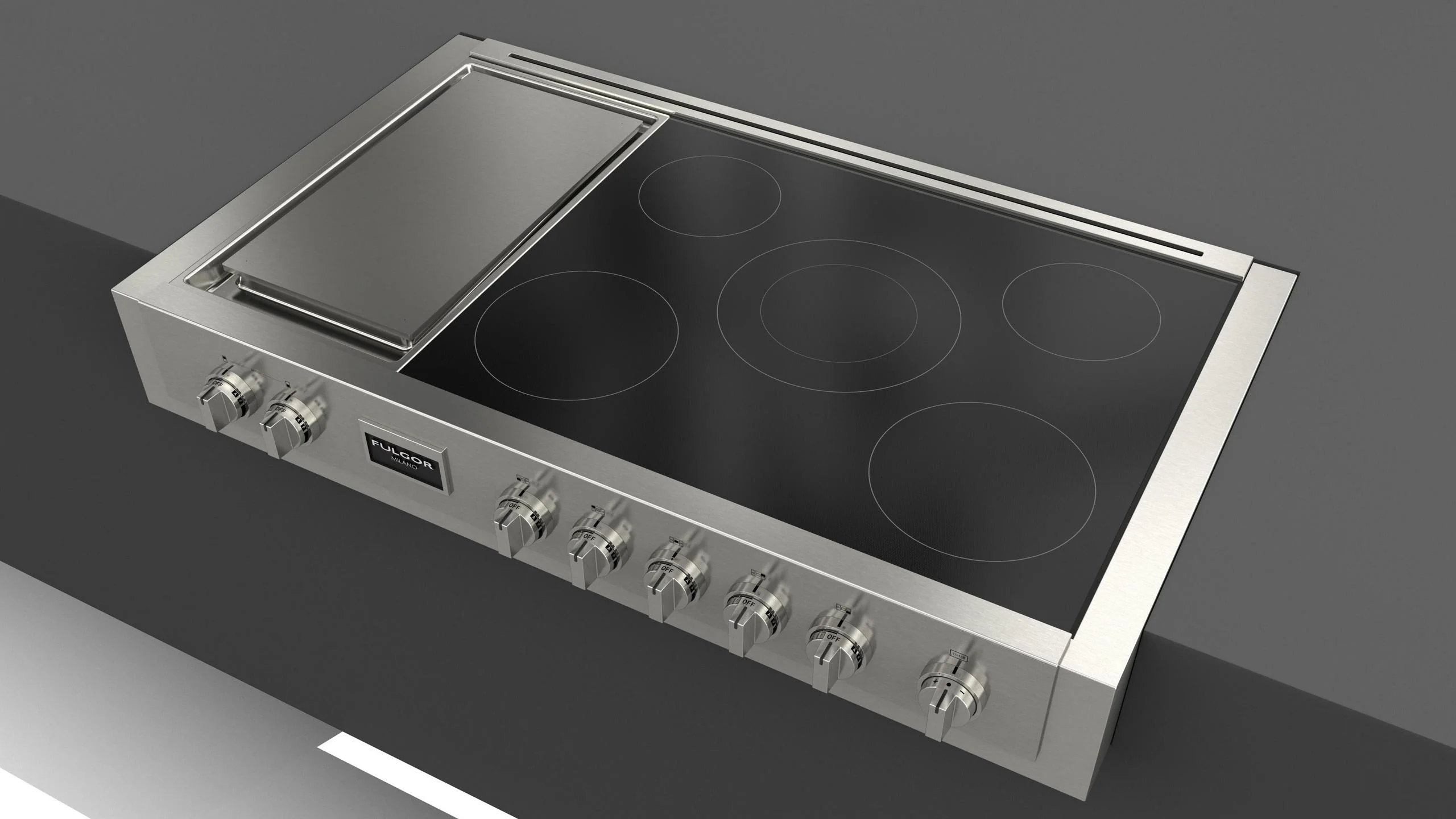SOFIA 48" PRO INDUCTION RANGETOP WITH GRIDDLE - Image 9