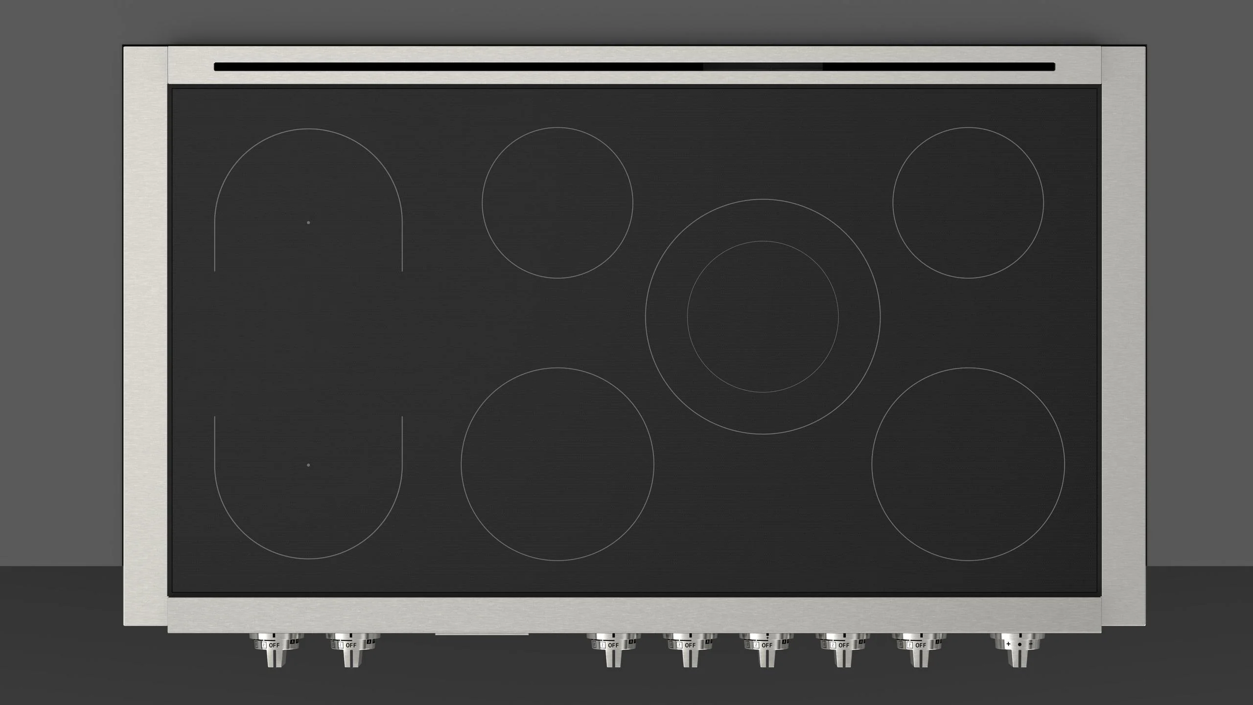 SOFIA 48 PRO INDUCTION RANGETOP - ALL GLASS - Image 3