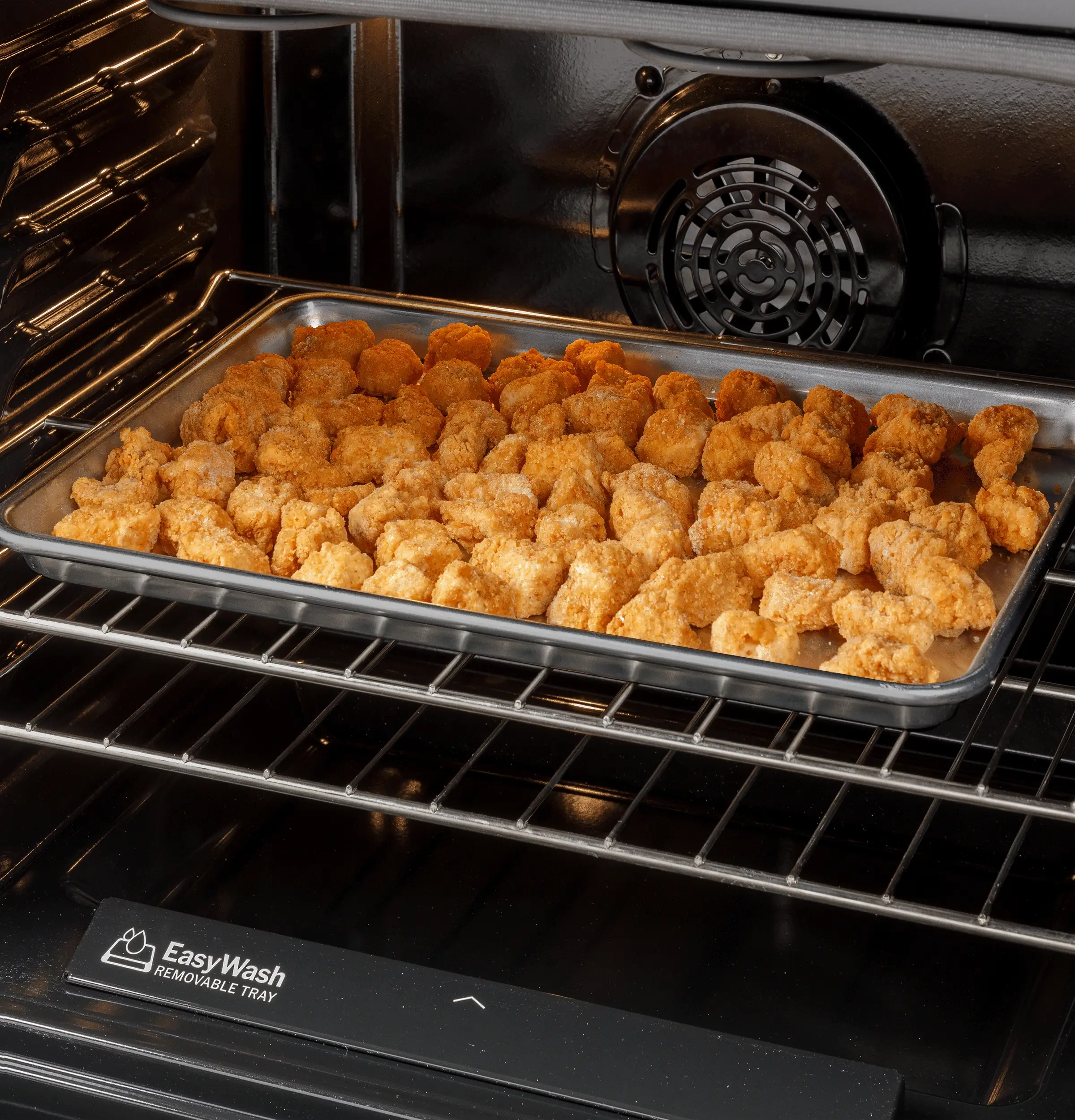 GGF600AVSS GE® 30" Free-Standing Gas Convection Range with No Preheat Air Fry and EasyWash™ Oven Tray - Image 27