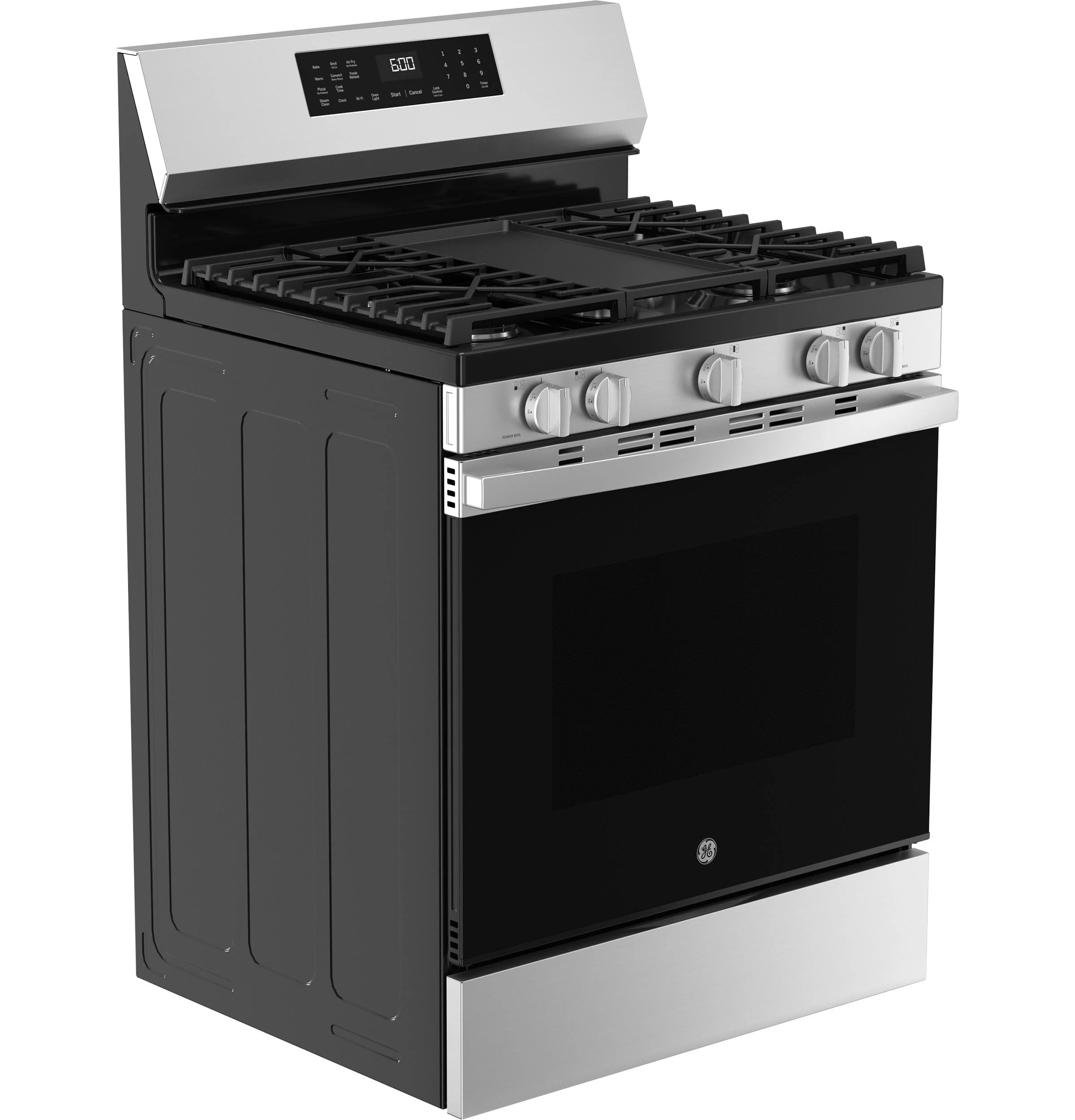 GGF600AVSS GE® 30" Free-Standing Gas Convection Range with No Preheat Air Fry and EasyWash™ Oven Tray - Image 33