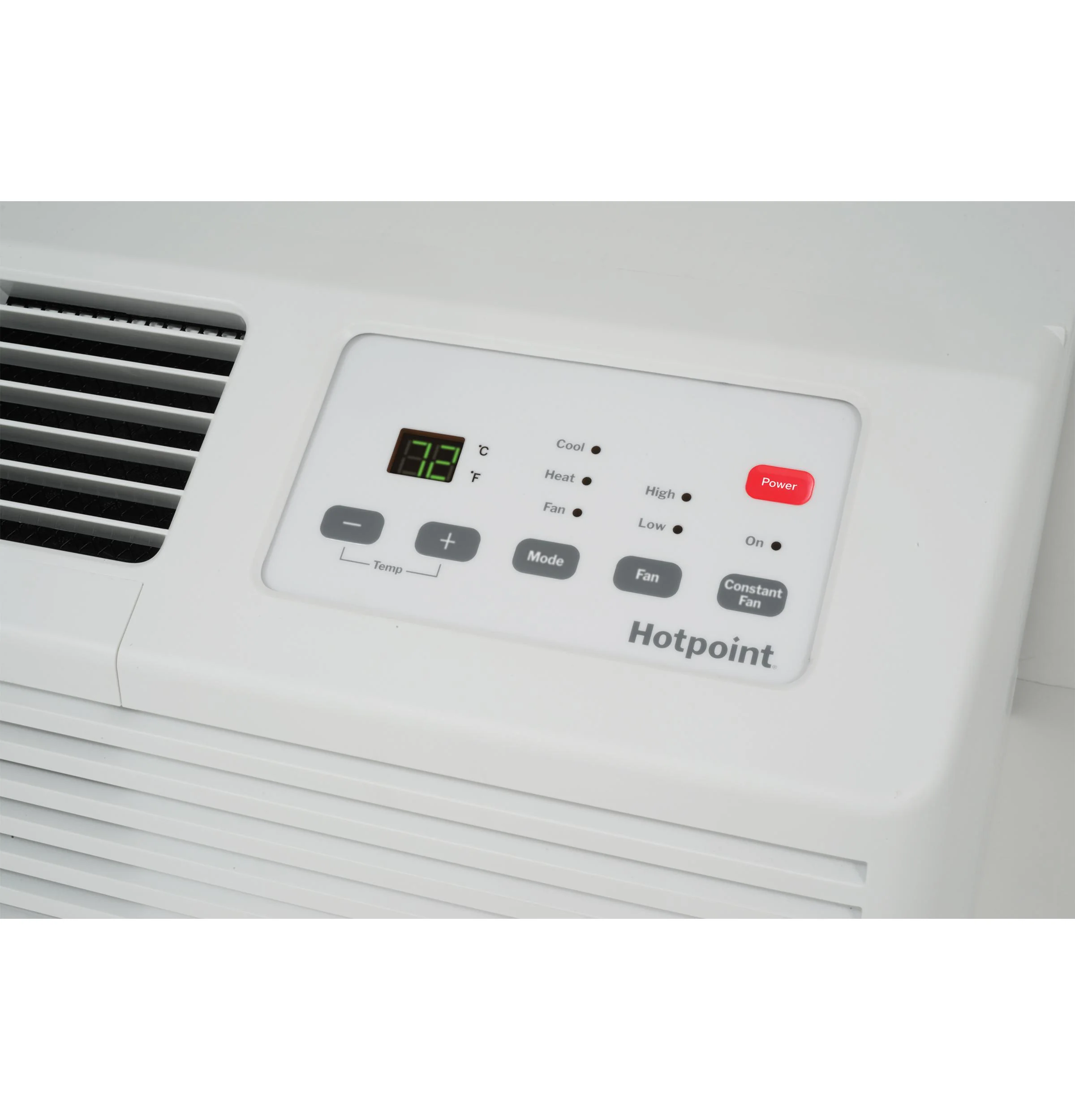 AHHS09D3XXA Hotpoint® PTAC Heat Pump with Electric Heat Backup 9,000 BTU, 230/208V, 20amp - Image 4