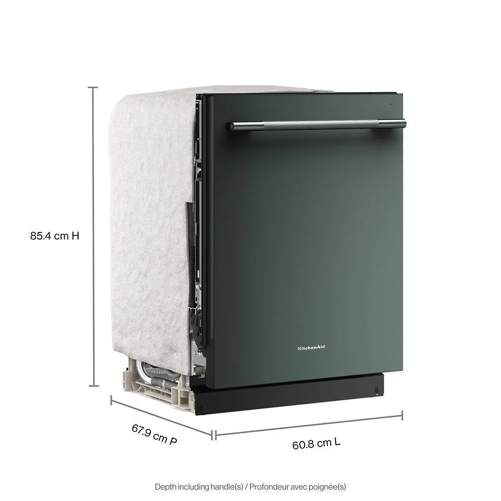 Kitchenaid KDTS424SJP 360(degree) Max Jets™ Third Rack Dishwasher with ProDry System 44 dBA - Image 5