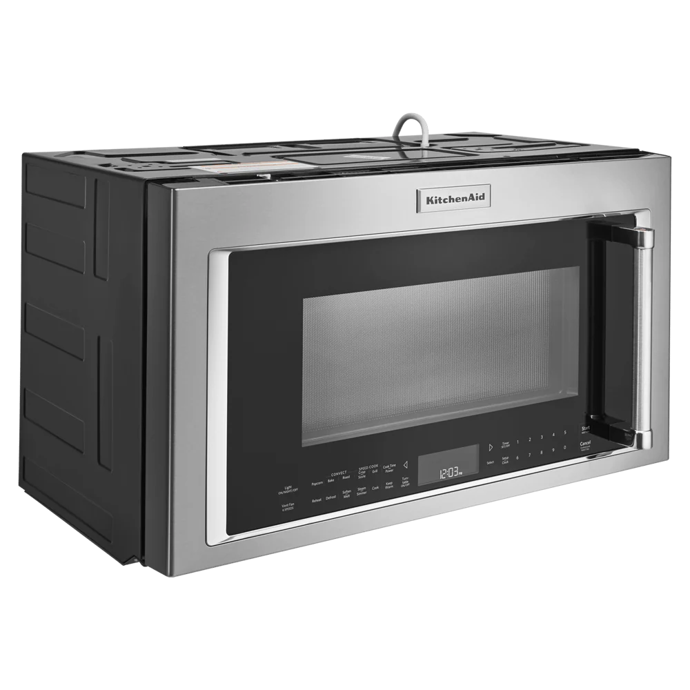 Kitchenaid KMHP519ESS 30" 1200-Watt Microwave Hood Combination with Convection Cooking - Image 8