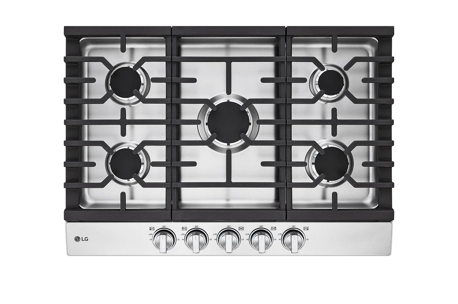 Lg CBGJ3023S 30 Inch Gas Cooktop with UltraHeat™ 20K BTU Burner
