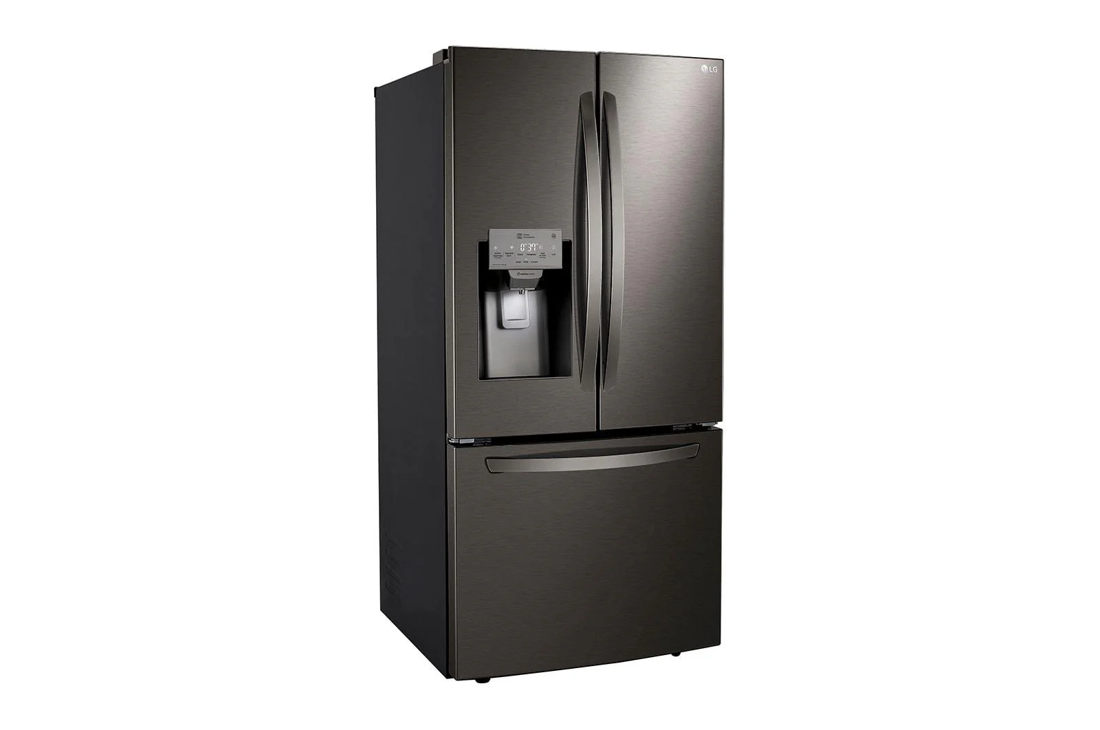 Lg 25 cu. ft. Smart Wi-Fi Enabled French Door Refrigerator - Image 3