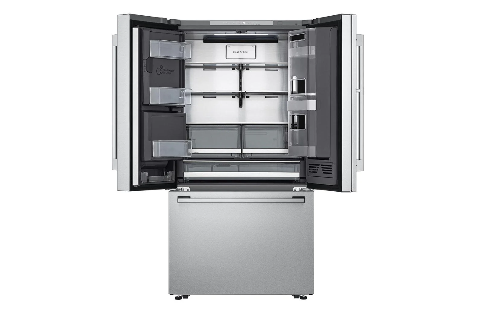 SRFVC2416S LG STUDIO 24 cu. ft. Smart InstaView® Door-in-Door® Large Capacity Counter-Depth Refrigerator with Craft Ice™ Maker - Image 5