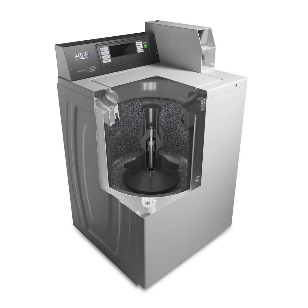 Maytag MAT20PRAWW Commercial Top-Load Washer, Card Reader Ready or Non-Vend - Image 15