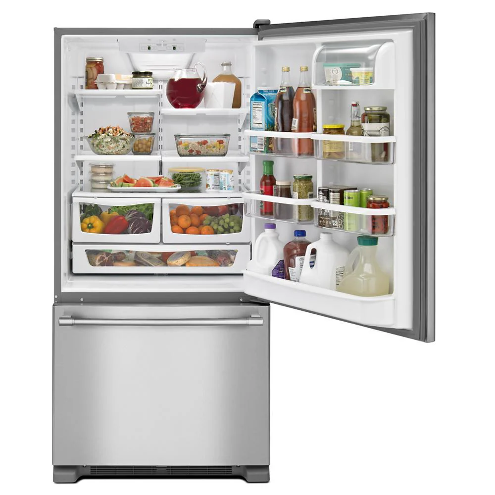 Maytag MBF1958FEZ 30-Inch Wide Bottom Mount Refrigerator - 19 Cu. Ft. - Image 8