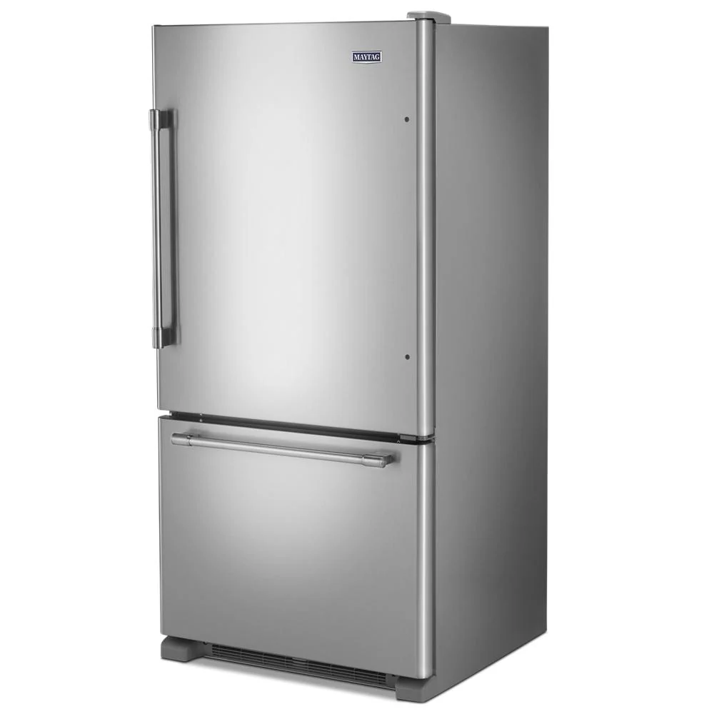 Maytag MBF2258FEZ 33-Inch Wide Bottom Mount Refrigerator - 22 Cu. Ft. - Image 10