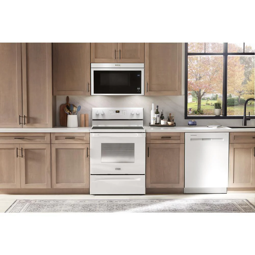 Maytag MMMF6030PW Over-the-Range Flush Built-In Microwave - 1.1 Cu. Ft. - Image 9