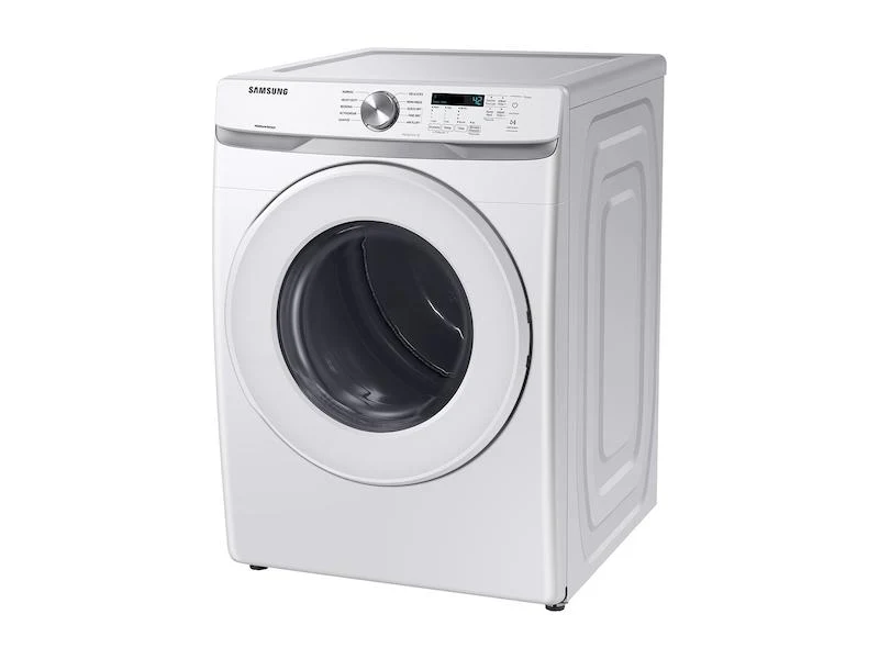 Samsung DVE45T6000W 7.5 cu. ft. Electric Dryer with Sensor Dry in White - Image 10