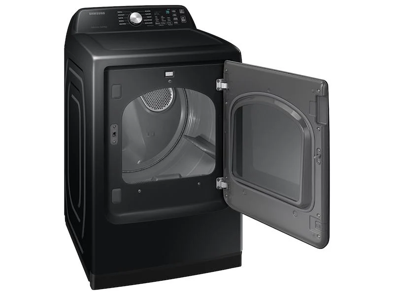 Samsung DVG47CG3500VA3 7.4 cu. ft. Smart Gas Dryer with Sensor Dry in Brushed Black - Image 5