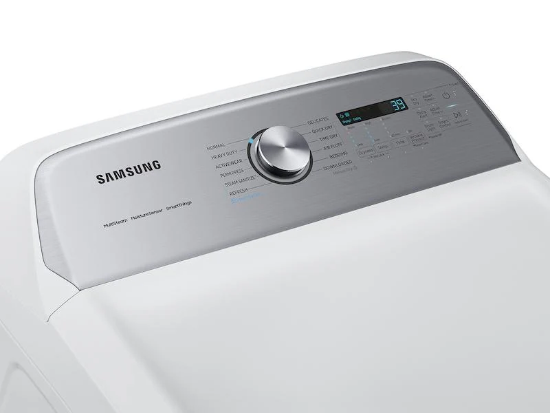 Samsung DVG55CG7100WA3 7.4 cu. ft. Smart Gas Dryer with Steam Sanitize+ in White - Image 6