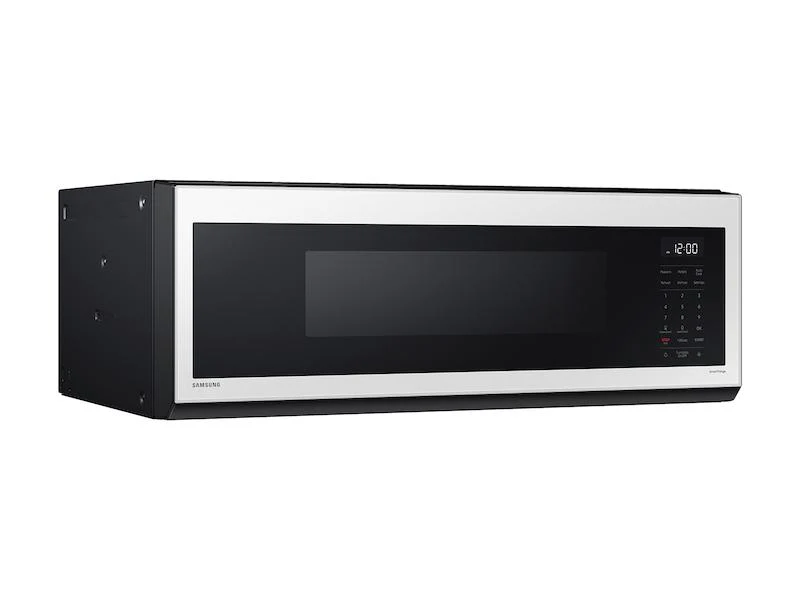 Samsung ME11CB751012AA 1.1 cu. ft. Bespoke Smart SLIM Over-the-Range Microwave with 400 CFM Hood Ventilation, Wi-Fi & Voice Control in White Glass - Image 7
