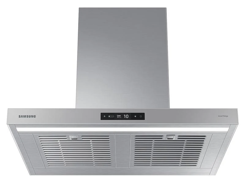 Samsung NK30CB700WCGAA 30" Bespoke Smart Wall Mount Hood with LCD Display in Clean Grey - Image 5