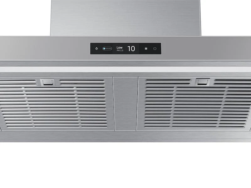 Samsung NK30CB700WCGAA 30" Bespoke Smart Wall Mount Hood with LCD Display in Clean Grey - Image 6