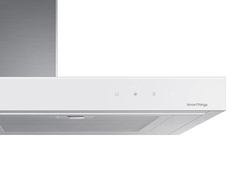 Samsung NK36CB600W12AA 36" Bespoke Smart Wall Mount Hood in Clean White - Image 6