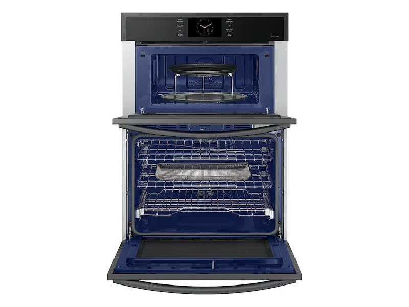 Samsung NQ70CG600DMTAA 30" Microwave Combination Wall Oven with Steam Cook in Matte Black - Image 8
