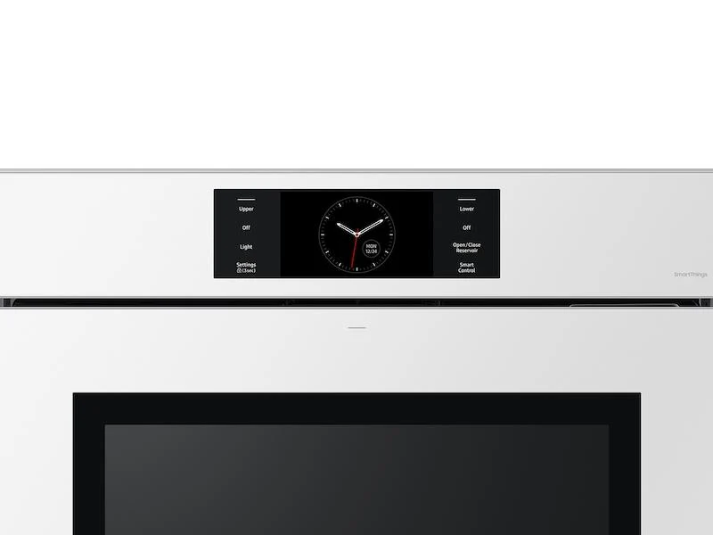 Samsung NV51CB700D12AA Bespoke 30" White Glass Double Wall Oven with AI Pro Cooking™ Camera - Image 9