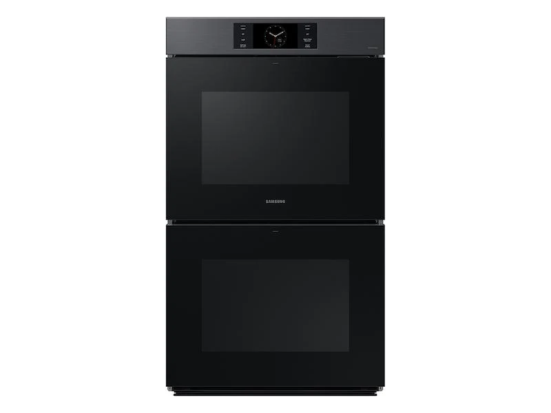 Samsung NV51CG700DMTAA Bespoke 30" Matte Black Steel Double Wall Oven with AI Pro Cooking™ Camera