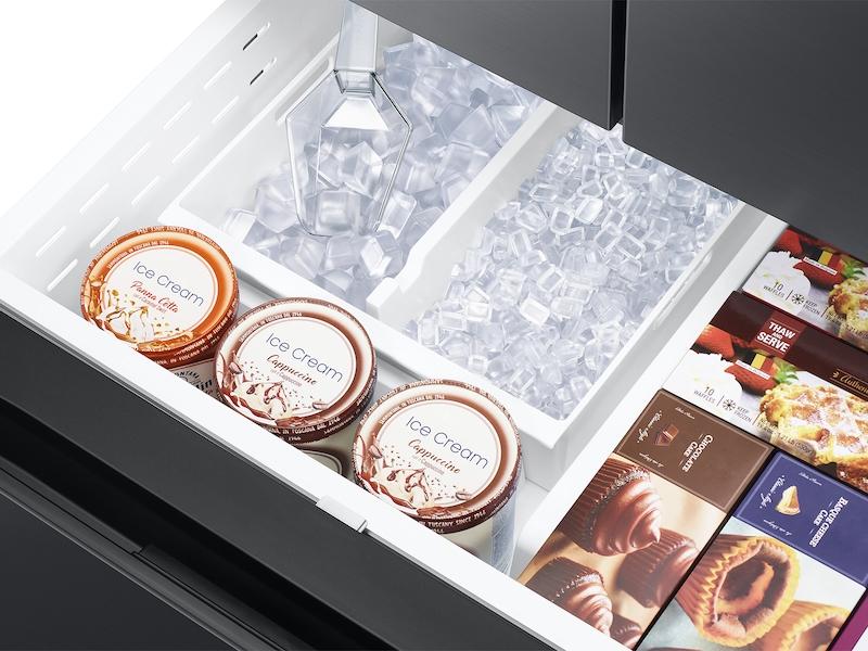 Samsung RF32CG5100MTAA 32 cu. ft. Mega Capacity 3-Door French Door Refrigerator with Dual Auto Ice Maker in Matte Black Steel - Image 9
