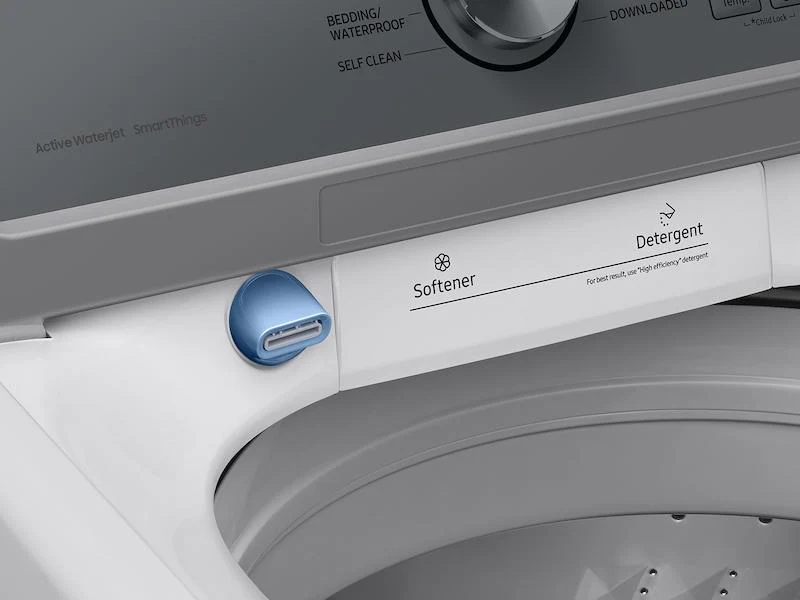 Samsung WA46CG3505AWA4 4.6 cu. ft. Large Capacity Smart Top Load Washer with ActiveWave™ Agitator and Active WaterJet in White - Image 9