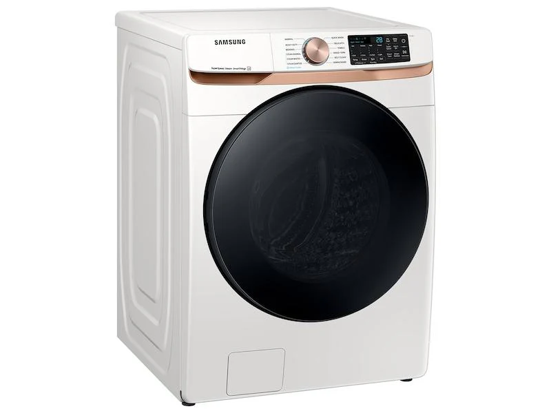 Samsung WF50BG8300AEUS 5.0 cu. ft. Extra Large Capacity Smart Front Load Washer with Super Speed Wash and Steam in Ivory - Image 4